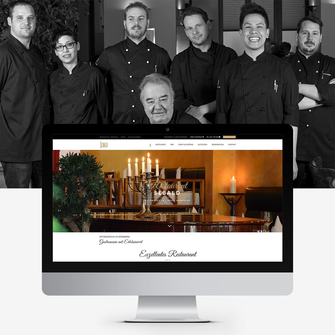 Gastronomie Restaurant Webdesign